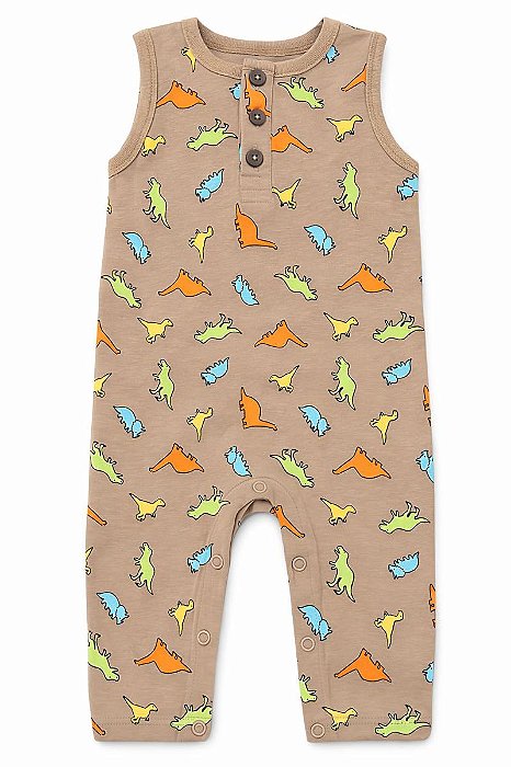 MACACAO OKIE DOKIE BEGE REGATA DINO