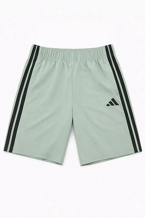 BERMUDA ADIDAS VERDE COM LOGO PRETA