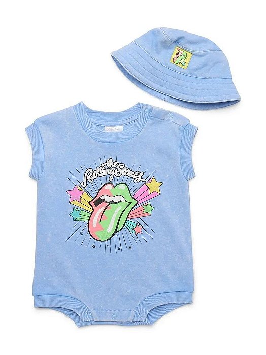 ROMPER COM CHAPÉU THE ROLLING STONES