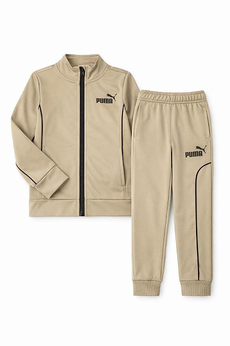 CONJUNTO 2 PÇS PUMA MARROM DRY FIT