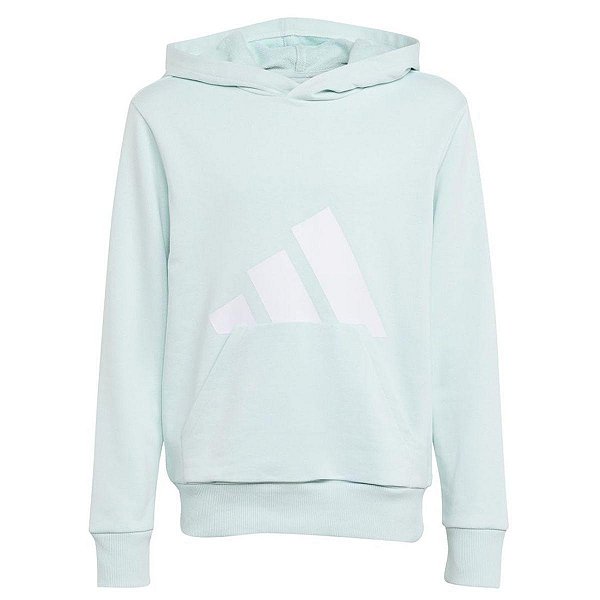 BLUSA MOLETOM MENINA ADIDAS VERDE COM GORRO BOLSO FRONTAL