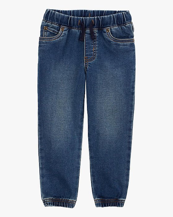 CALÇA JEANS CARTERS CORDÃO AZUL COM BARRADO