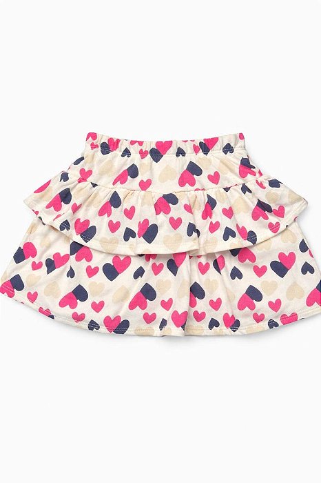 SAIA WONDER NATION BEGE CORAÇÕES