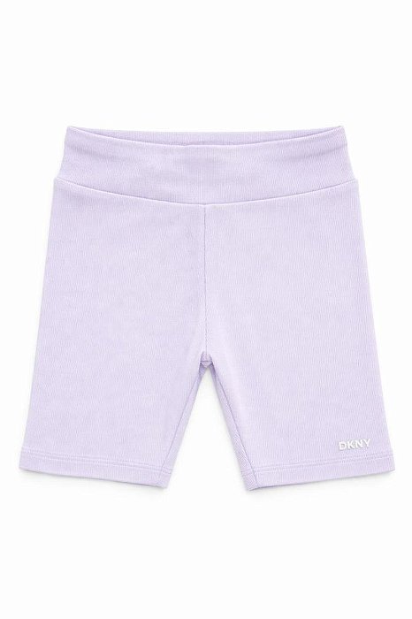 BERMUDA MENINA DKNY LILÁS CANELADA