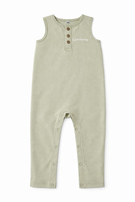 MACACAO OKIE DOKIE VERDE REGATA BOTÕES