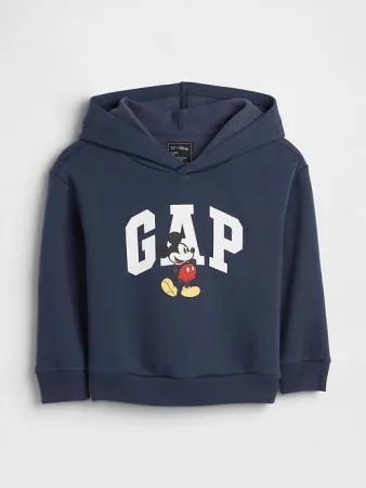 BLUSA MOLETOM GAP AZUL MICKEY FORRADA FLEECE