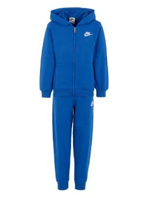 CONJ MENINO 2 PÇS NIKE JAQUETA E CALÇA AZUL GORRO