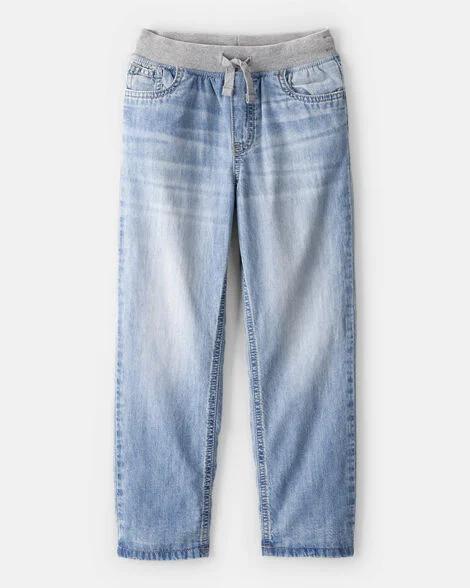 CALÇA JEANS OSHKOSH COS CINZA FORRO FLEECE CINZA
