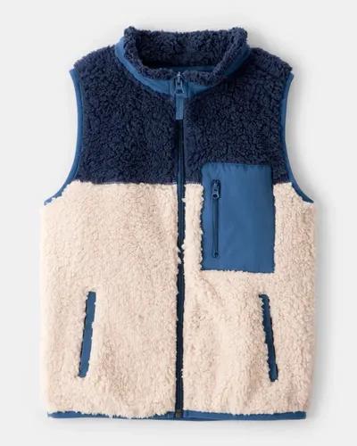 COLETE CARTERS SHERPA AZUL E BEGE