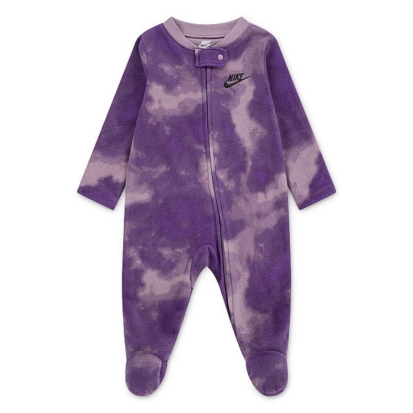 MACACAO MENINA NIKE ROXO TIE DYE FLEECE
