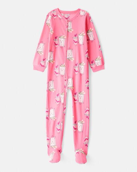 MACACAO MENINA CARTERS ROSA PIPOCA FLEECE
