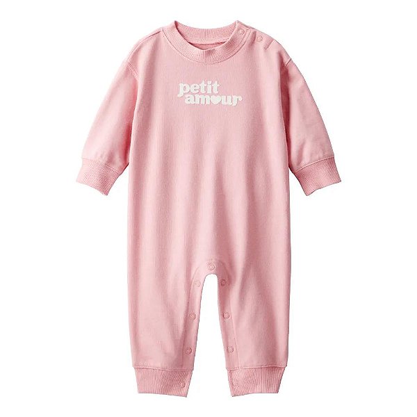 MACACAO MENINA CARTERS ROSA PETIT AMOUR ALGODÃO