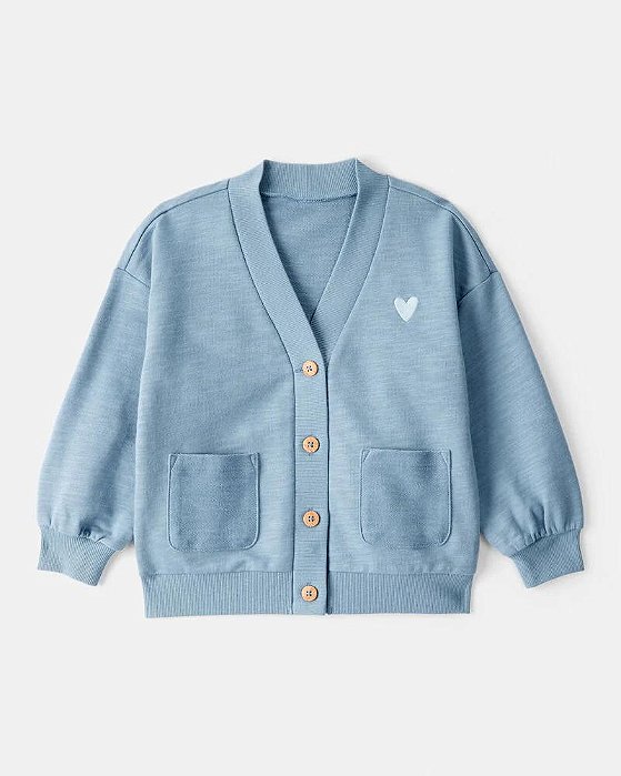 CARDIGAN MENINA CARTERS VERDE CORAÇAO