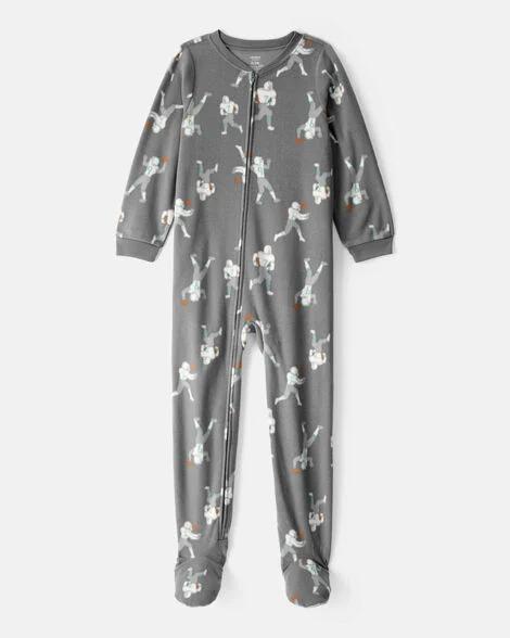 MACACAO MENINO CARTERS FUTEBOL CINZA FLEECE