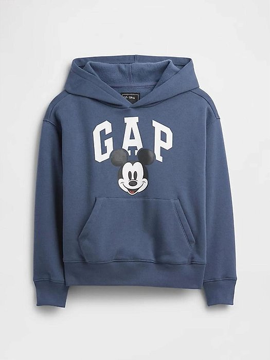 BLUSA MOLETOM GAP MICKEY CENTRAL AZUL
