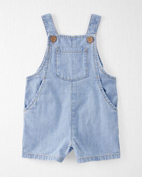 JARDINEIRA LITTLE PLANET JEANS BOLSO FRONTAL
