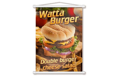 Banner - 80x120cm