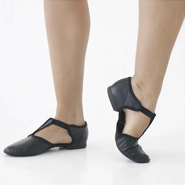 SAPATO PROFESSOR SOLA DIVIDIDA - COURO | DANCIN