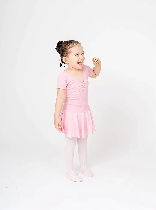 COLLANT MEIA MANGA COM SAINHA AMNI INFANTIL | FOUETTÉ