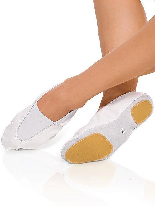 Sapatilha Stretch e Couro - Ballet e Dança - Capezio - Dance Express 