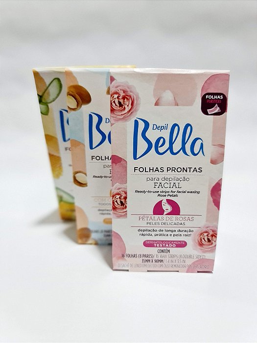 Folha Pronta para Depilação Facial Depil Bella