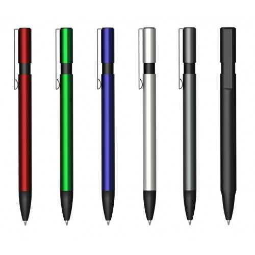 Caneta Esferográfica de Metal (box múltiplos de 50 unidades)