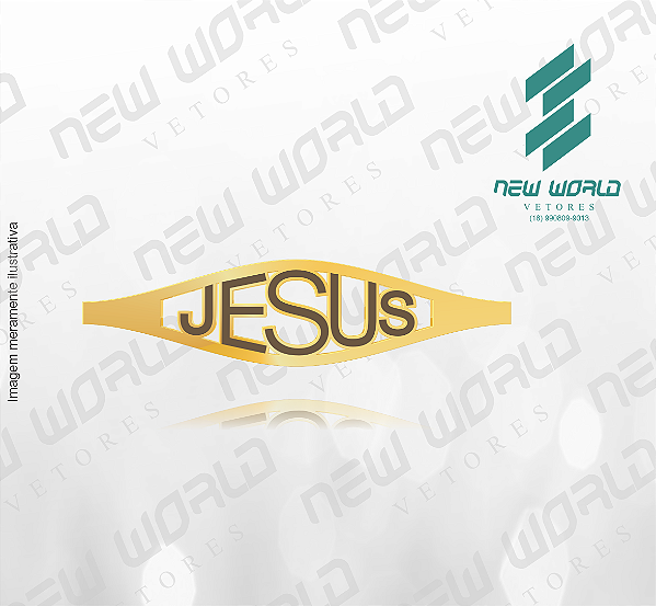 Arquivo de Anel Jesus - Formato DXF - Tamanho 60 mm
