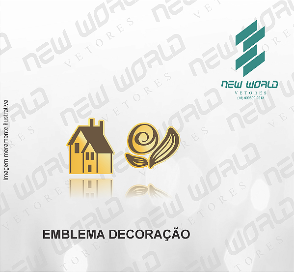 Arquivo de Emblema de Decoração - Formato DXF - Tamanho 8 mm