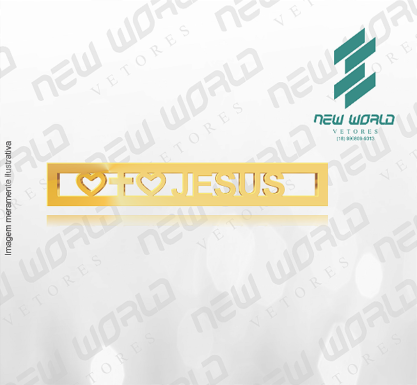 Arquivo de Anel com Coração Jesus e Cruz - Formato DXF - Tamanho 55 mm