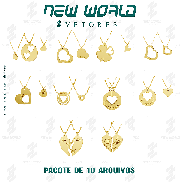 Pacote de Arquivos Dia das Mães 2026 - Formato DXF - Tamanho 25 mm