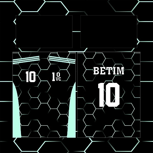 Template Camisa - Primeiro VC 23 - Vetor