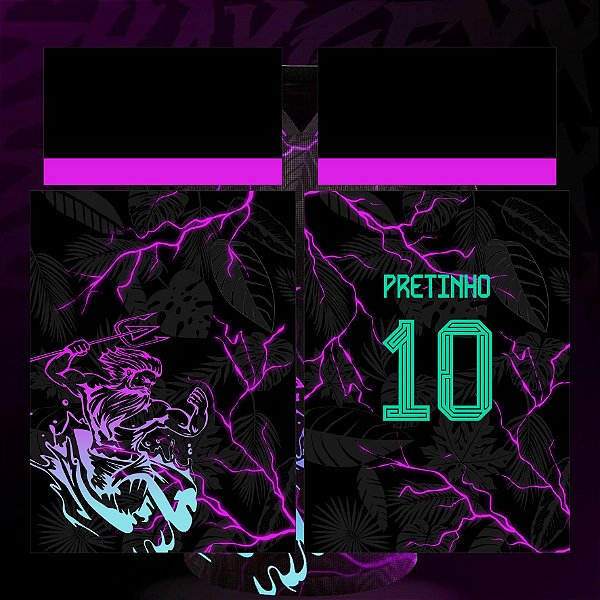 Template Camisa - Jersey  conceito Poseidon 2023 - Vetor