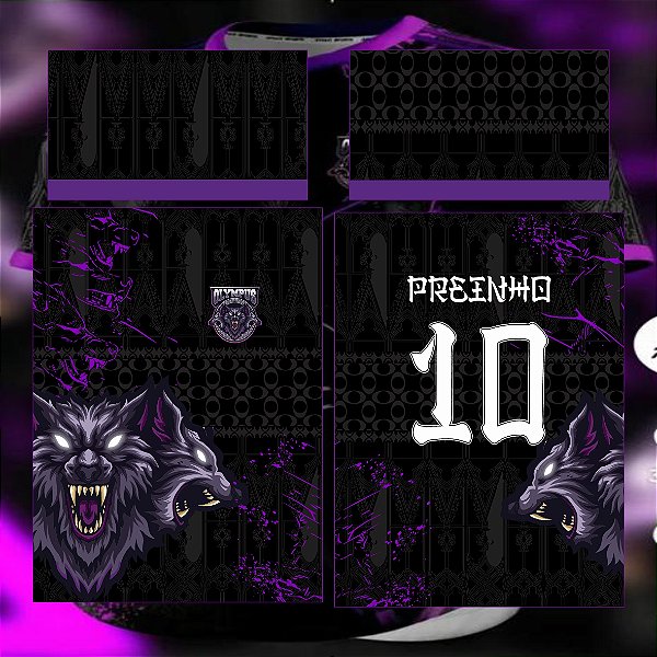 Template Camisa - InterClasse Cerebus Bravos 24 - Vetor