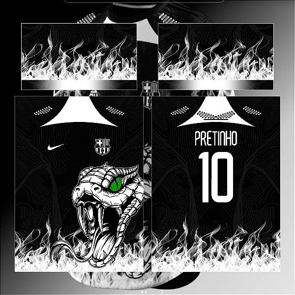 Template Camisa - InterClasse  Cabeça de Serpente White 24 - Vetor