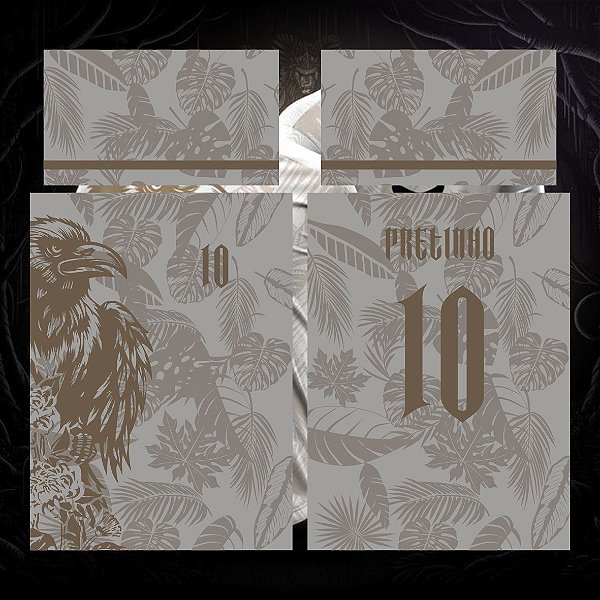 Template Camisa - InterClasse Corvo em cima do floral 24 - Vetor