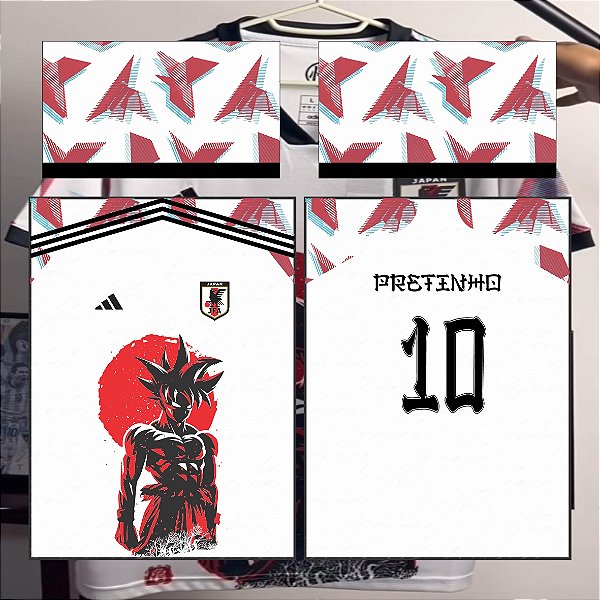 Template Camisa - InterClasse Japão Goku Lua 24 - Vetor