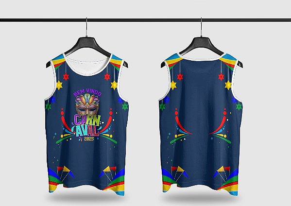 Template Camisa Abadá - Carnavalesco - Ref 2509 - ARTE VETOR