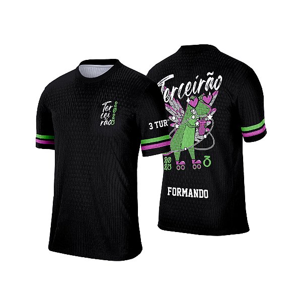 Template Formandos Camisa - Dinossauro Terceirão Ref 112- ARTE VETOR