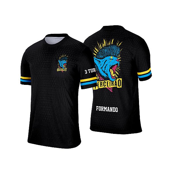 Template Formandos Camisa - Gato Terceirão Ref 142 - ARTE VETOR