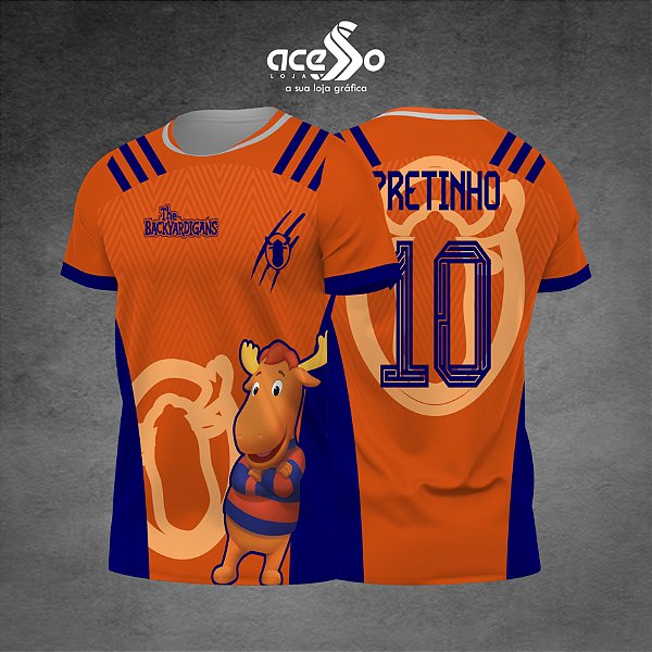 Template Camisa - The Backyardigans 2025 - Vetor
