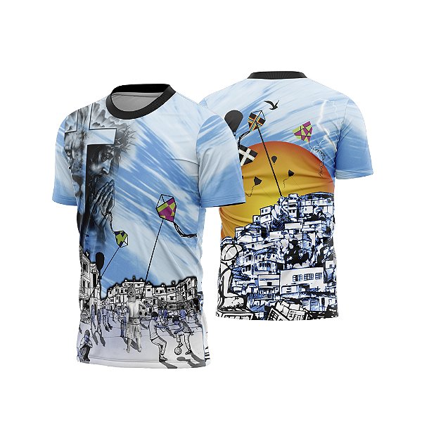 Template Camisa Pipa - Papagaio - Cdr Vetor - Ref 07