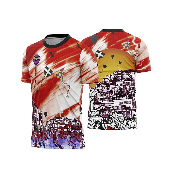 Template Camisa Pipa - Papagaio - Cdr Vetor - Ref 08