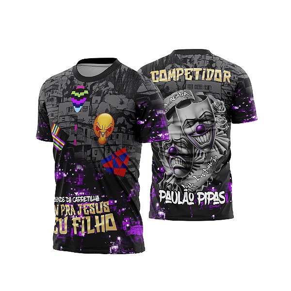 Template Camisa Pipa - Papagaio - Cdr Vetor - Ref 19