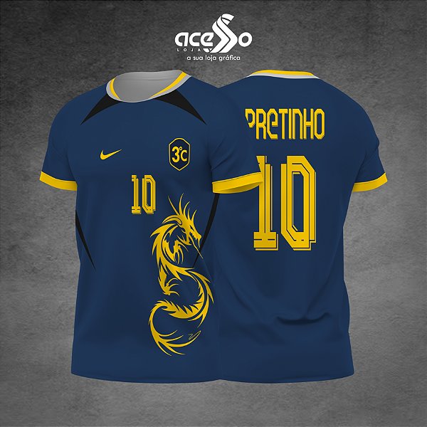 Template Camisa - 3C Dragão tripa 2025 - Vetor