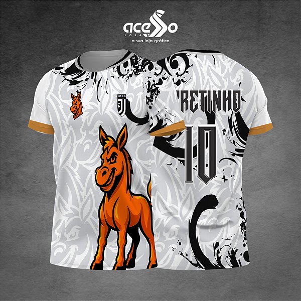 Template Camisa - Asno Jumento laranja 25 - Vetor