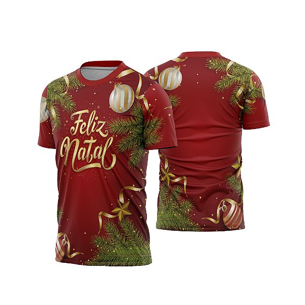 Template Natal - Camisa natalina - 005 - ARTE VETOR