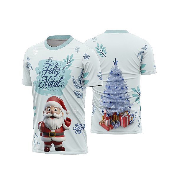 Template Natal - Camisa natalina - 012 - ARTE VETOR