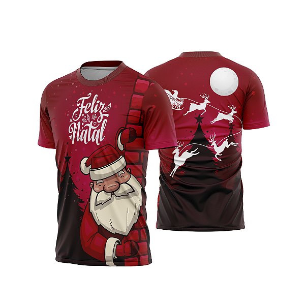 Template Natal - Camisa natalina - 014 - ARTE VETOR