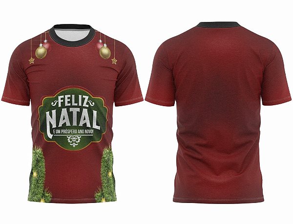 Template Natal - Camisa Diversos natalina - 07 - ARTE VETOR