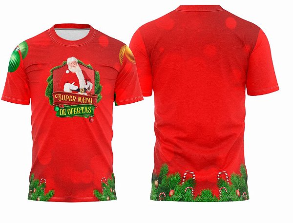 Template Natal - Camisa Diversos natalina - 18 - ARTE VETOR